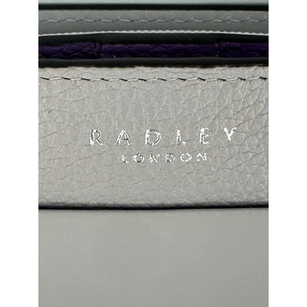 Radley London Pastel Purple Medium Bi-Fold Wallet Purse Multi Card Id Case Euc — image 2 of 8